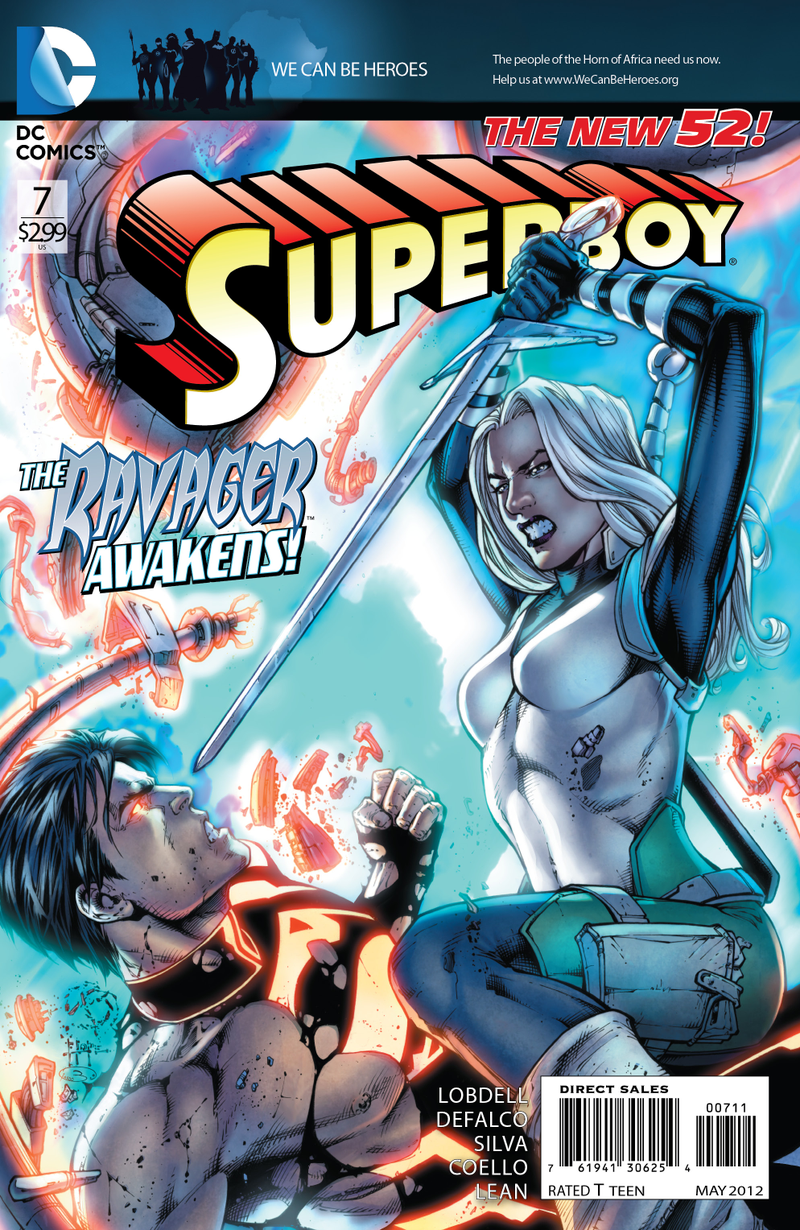 Illustration for article titled In this preview of Superboy, the Clone of Steel battles Deathstroke's daughter!